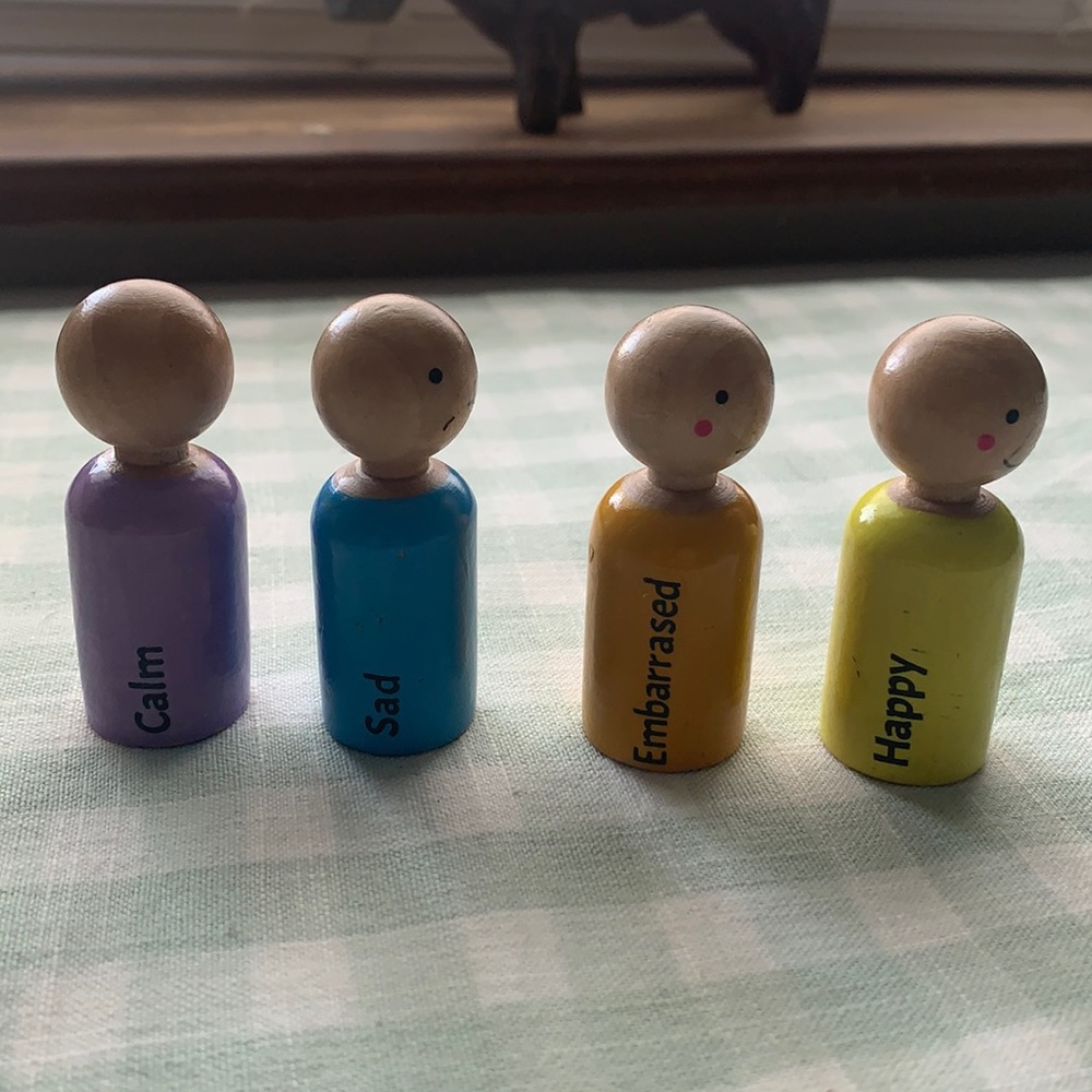 Emotion Wooden Dolls